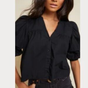 Nation Ltd Geneva Top Black